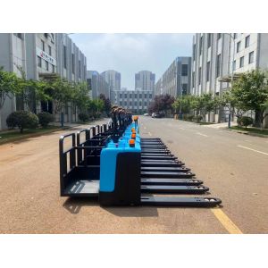 Quality Electric Pallet Stacker Handling Vehicle Jack 3500 KGS Load Capacity for sale