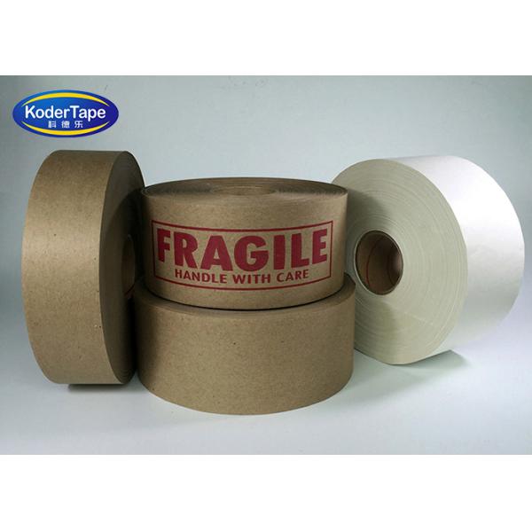 Buy Environmental Gummed Brown Paper Tape For Carton Sealing Bunding at wholesale prices