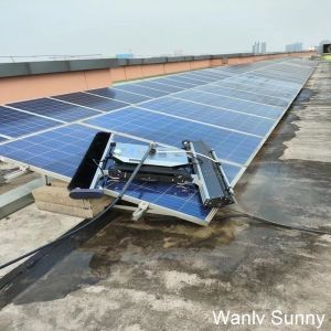 Quality Customized Solar Panel Cleaning Device With Lithium Battery for sale
