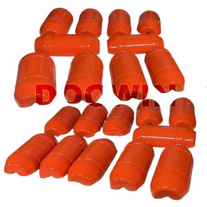 Marine Floating Dredging Pipeline Polyethylene Hose Cable Floater Customized