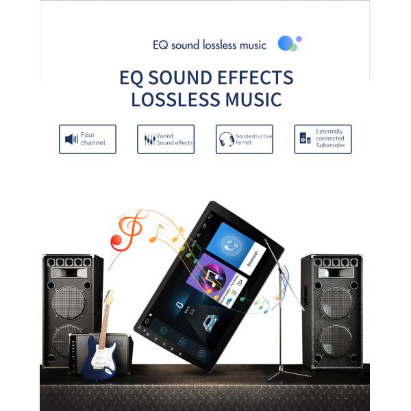 Universal 9" Android10 Car Stereo with WIFI Carplay GPS and Steering Wheel Control