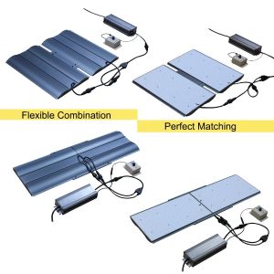 Indoor Plant LED Quantum Boards 2.8μmol/J 600W Lights Vertical Farming