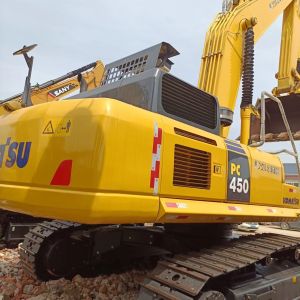 40ton PC450 Japan Used Komatsu Hydraulic Crawler Excavator with Advanced