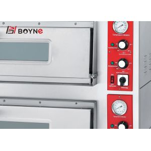 Big Capacity Pizza Oven Three Layer Electric 380v Stainless Steel