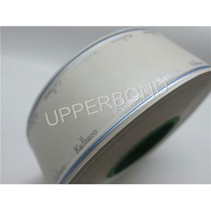 Custom Pearlized Tobacco Tipping Paper With Silver Logo