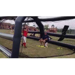 Durable PVC Outdoor Inflatable Tent / Baseball Inflatable Batting Cages