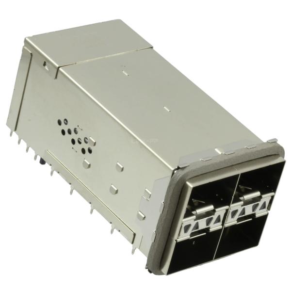 2198325-2 zSFP+ Cage Assembly 2x2 Port With Integrated Connector 32 Gb/s