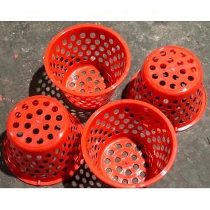 Plastic Basket Injection Mold Tooling With Handle Colorful PP Material