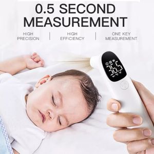 Non Contact Ear Forehead Digital Temperature Thermometer Infrared Medical