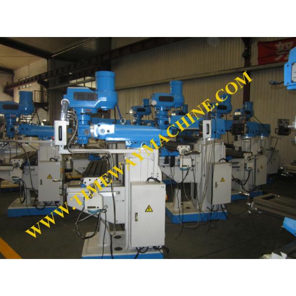 Medium Volume Production Medium Duty Turret Milling Machine with ISO40 Spindle Taper