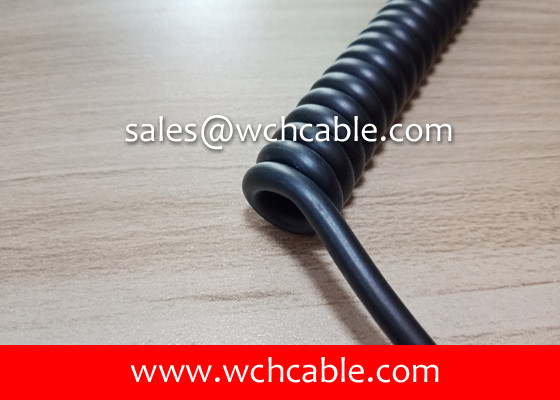 UL20376 Gas Resistant TPU Sheathed Spiral Cable