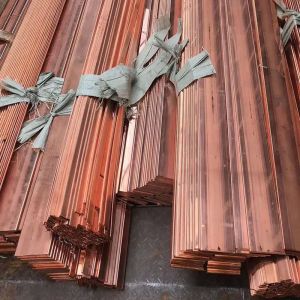 Bending Welding Decoiling Copper Row ASTM DIN Copper Flat Bar