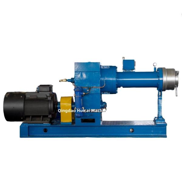 Buy Blue Natural Rubber Hose Extruder with and Overall Dimension LxWxH of 3585x814x1470 mm at wholesale prices