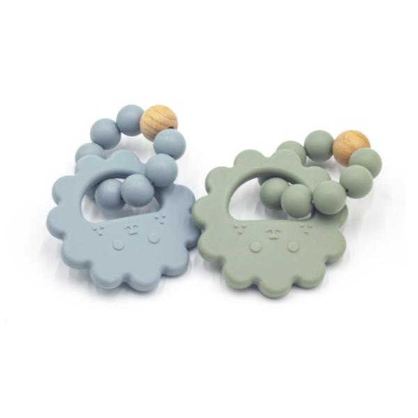 Buy Customized Silicone Teether OEM ODM Silicone Teething Toys at wholesale prices