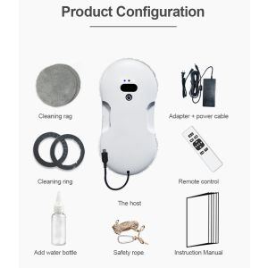 Rise Exterior Window Cleaning Robot with German Operating Language and 500mAn