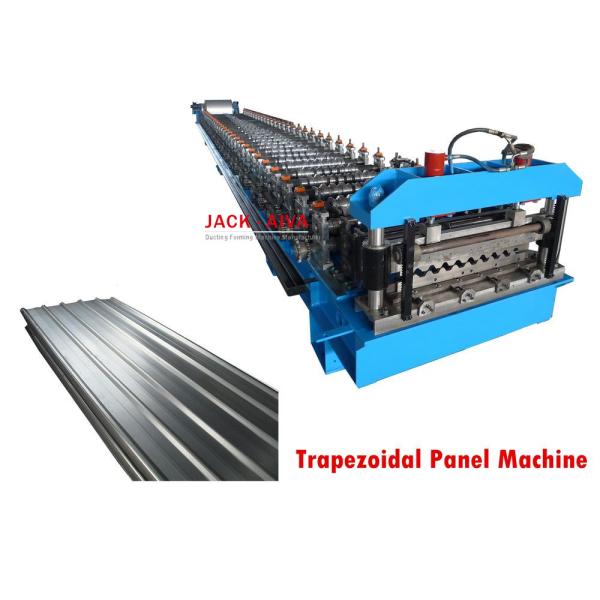 Buy Trapezoidal Panel Roll Forming Machine,Roofing panel machine, siding Panel machine at wholesale prices