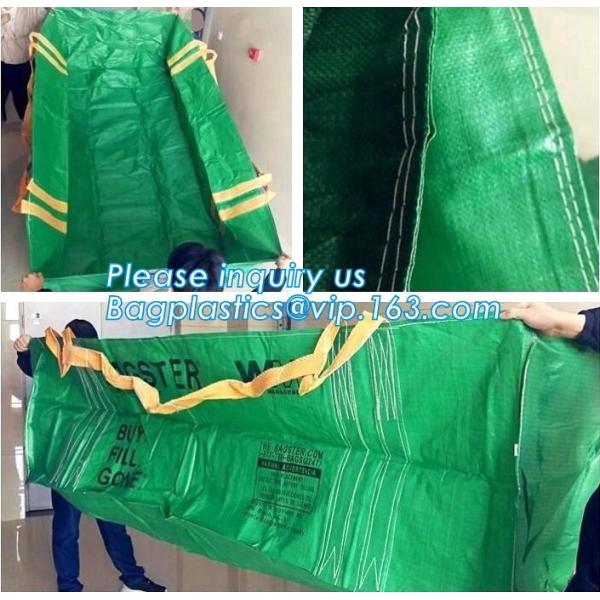 high quality recycling 1.5 ton pp woven big bulk bag for agricultural product