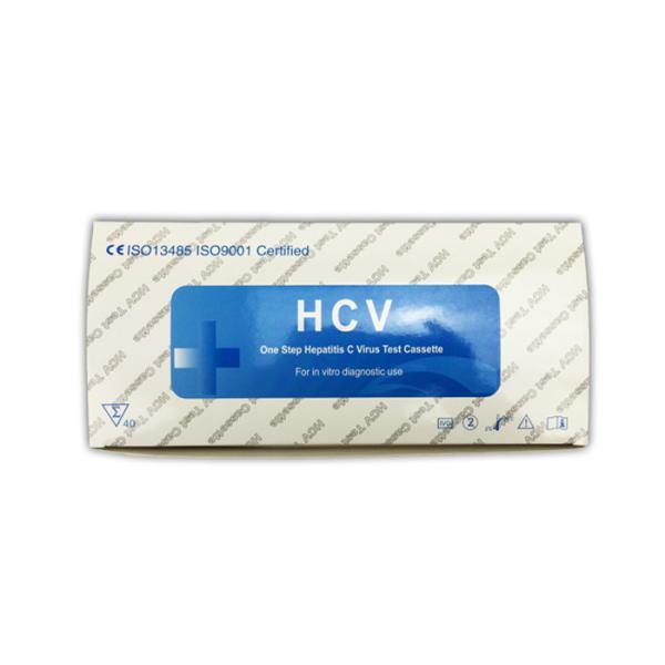 Buy Quick Operation HCV Rapid Test Kit 4mm Cassette 24 Months Shelf Life FDA Approved at wholesale prices