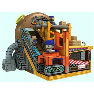 SGS Certificated Indoor Inflatable Play Park , Inflatable Entertainment Center