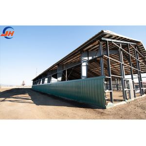 Insulation Sandwich Panel Large Span Steel Structure Prefabricated Storage