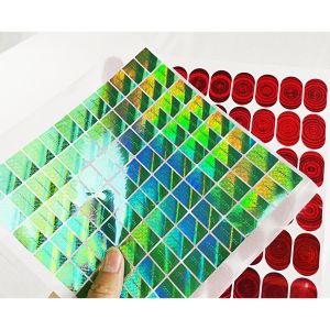 Custom Watermark Hologram Tamper Proof Seal Stickers