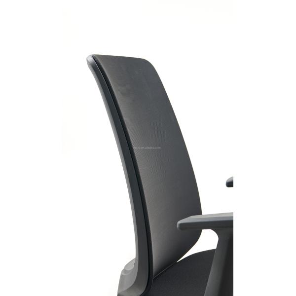 General Commercial Furniture M-062B Mesh Swivel Office Visitor Chair for Conference