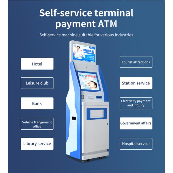 FCC Payment Terminals Self Service Kiosk Touch Screen Cash Register Machine