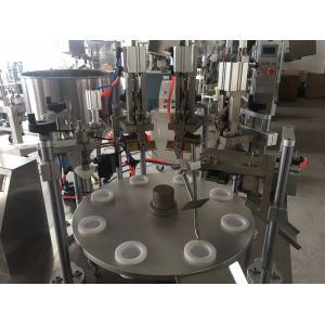 High Speed Automatic Tube Filling Machine 1.5kw Cream Sealing