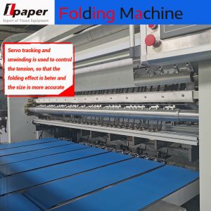 Precise 3D Paper Napkin Tissue Machine with Embossing Cutting Folding Counting