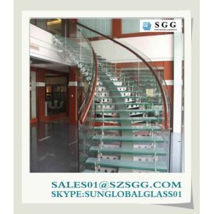 China laminated glass stair on sale