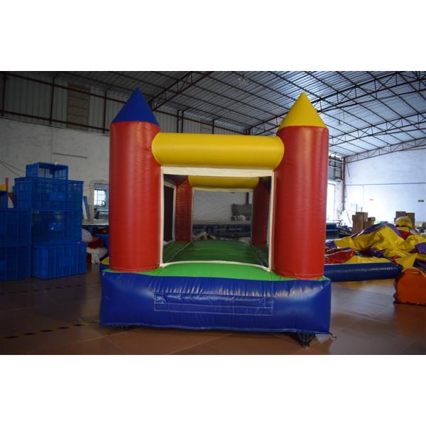 Mini Inflatable Jump House Castle Bouncer For Kindergarten Children 3 - 5 Capacity