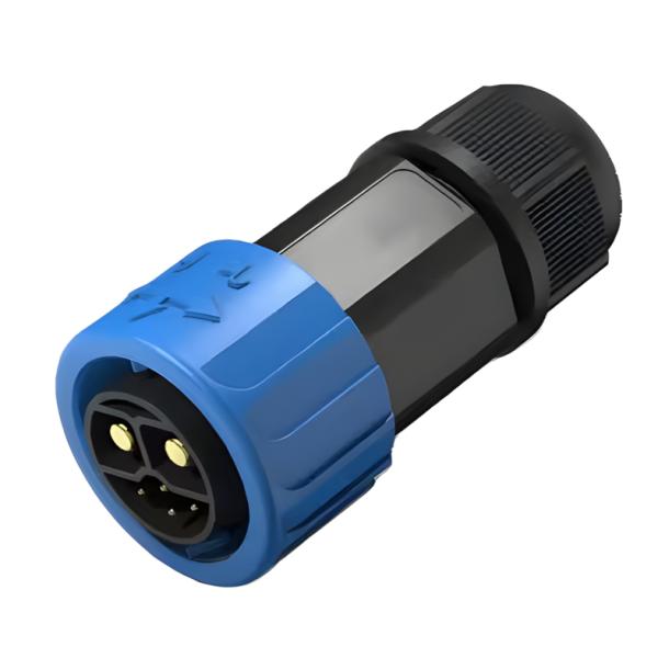 2+4 EBIKE Connector Waterproof Bicycle Battery Discharge 6 Pin For Electric Bike Push Lock