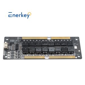 18650 bms with Balancer for lithium battery bms 3S 50a lithium battery pack case