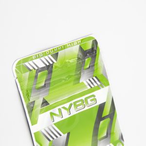 Customized Three-Side Sealed Tobacco Cigar Mylar Bag Printable Design