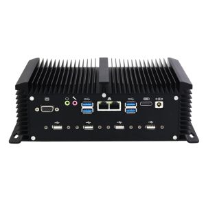 Intel Core i5-4200U Industrial Mini PC with 6*RS232 RS422 RS485 8*USB and IP68