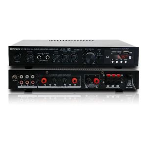 Quality KTV Home Theatre System Professional Amplifier Board with 2 Mic Inputs and LDZS 5.1 Channel Nobsound Stereo Mixer for sale