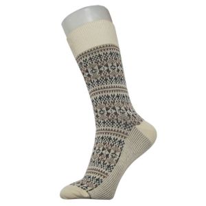 custom logo, design Multi Jacquard socks