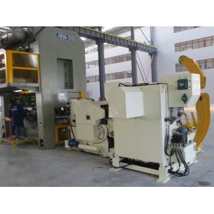 SS Sheet Metal Coil Feeder , 3 In 1 Feeder Stamping Process Automation