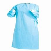 Buy Nonwoven Disposable Protective Custom Doctor Gowns PP Waterproof Antistatic at wholesale prices