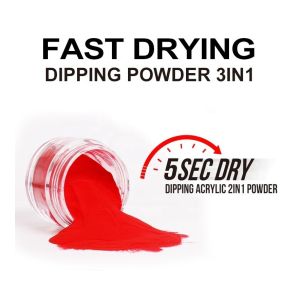 High Quality Wholesale Colored 3 in 1 Gel Nail Polish and Dipping Powder Dipping