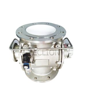 Quality Ceramic Pneumatic Rotary Vane Feeder Actuator Airlock Motor for sale