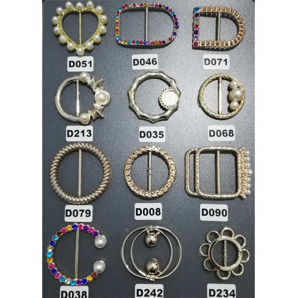 Colorful Antique Customized Plastic Shoe Buckles For Gifts Shoe , Eco Friendly