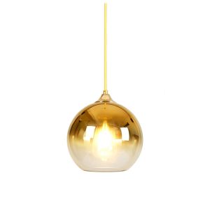 D30CM Rose Gold Nordic Style Glass Modern Pendant Lamp