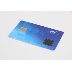 1.39 Inch Dot Mapping Embedded Smart Card With Fingerprint Sensor