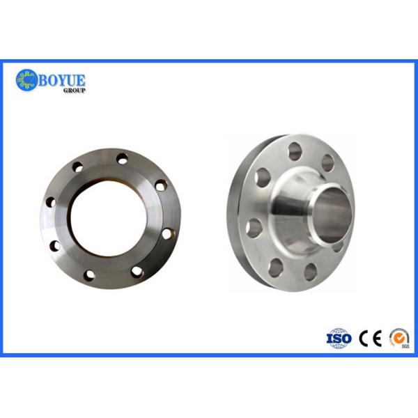 Buy Forged F44 Duplex Stainless Steel Flanges / Weld Neck Flange For Construction Size 2'-24' at wholesale prices