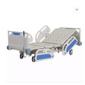 China 3 Function Adjustable Crank Electric ICU Bed Hospital Furniture OEM on sale