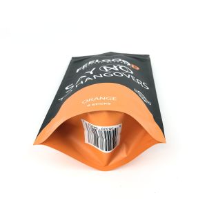 Resealable Wholesale Custom Stand Up Pouch Chips Spice Snack Nuts Zipper Packing