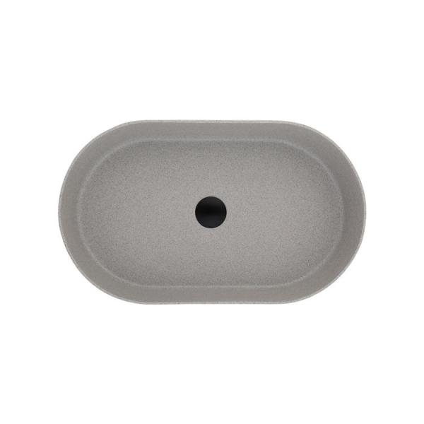 Buy Top Mount Composite Solid Surface Granite Sink Bathroom Vessel Sink at wholesale prices
