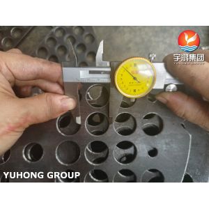 ASME SA516 Gr.70 Steel Baffle Plate Boiler And Pressure Vessel Support Plates