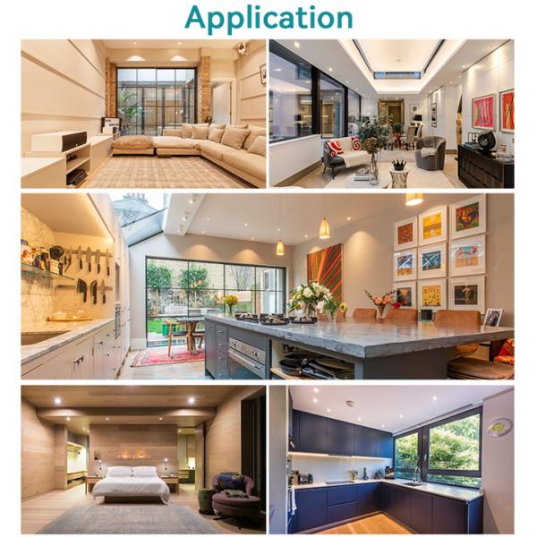 Customizable Anti-Glare GU10 Recessed Spotlight Frame Designed For Commercial Spaces